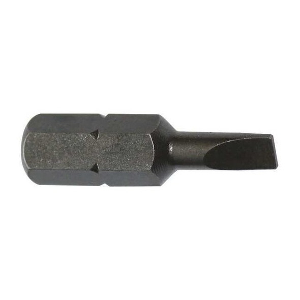 Apex Tool Group Torsion Bit, SAE, 1/4", Hex, 2F-3R, PK5 445-00-15X-5PK