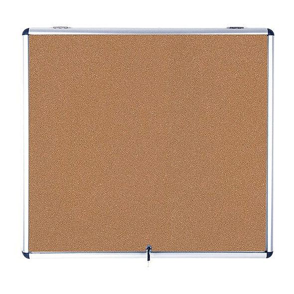 Mastervision Enclosed Bulletin Board,38" W,47" H VT380101150