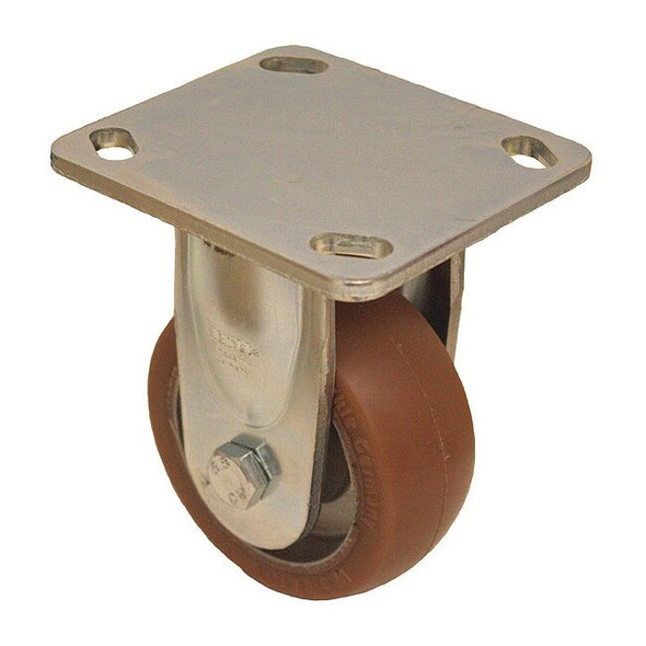 Manufacturer Varies Plate Caster,Rigid,Polyurethane,6 1/2"H BHS-ALB 125K-14