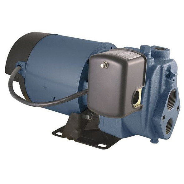 Flint & Walling Jet Pump System,Convertible,1/2 HP EK05