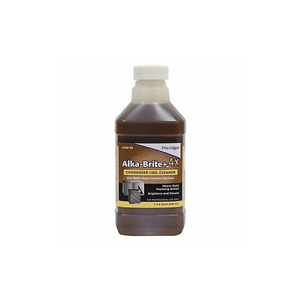 Nu-Calgon Coil Cleaner, 32 oz, Bottle, Brown 4120-90 Nu-Calgon Coil Cleaner, 32 oz, Bottle, Brown 4120-90