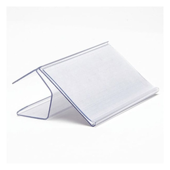 Aigner Index LabelHolder,3inL,1.5inW,Clear,PK25 CE-153