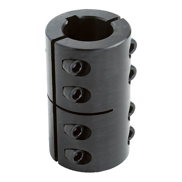 2ISCC-075-062KW Two-Piece Industry Standard Clamping Coupling with Keyway