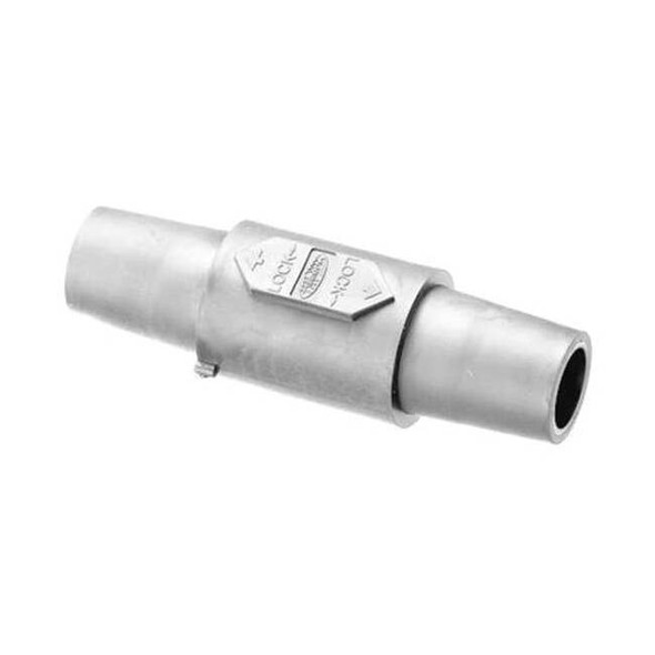 Hubbell Wiring Device-Kellems Double Connector,Wht,300/400AC/DC HBLDFW