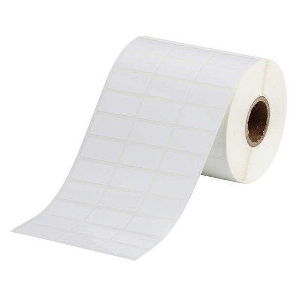 Brady White Polyester Wire Marker, THT-5-423-5-SC THT-5-423-5-SC