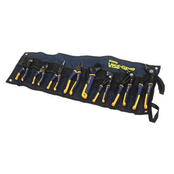 Irwin GrooveLock/ProPliers Kit Bag Set,8 pcs. 2078712