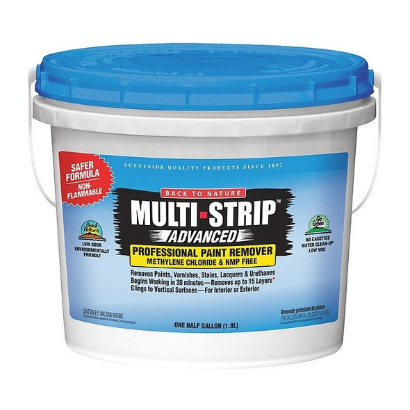 Back to Nature Paint Remover,1/2 gal.,VOC Free 65764A