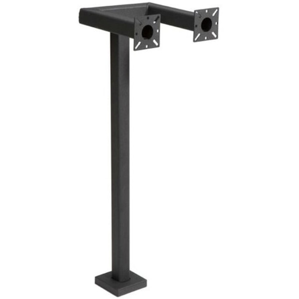 Pedestal Pro Dual Head Pedestal,42"H,Powder Coat 42-TT