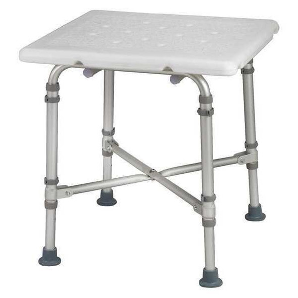 Healthsmart Shower Seat,Plastic,21 in Seat W 524-1814-1999 Healthsmart Shower Seat,Plastic,21 in Seat W 524-1814-1999