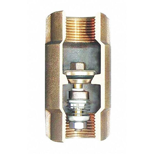 Simmons 2" NPT Bronze Spring Check Valve 506SB