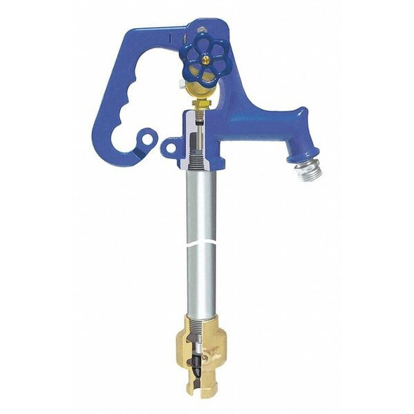 Simmons Frost Proof Yard Hydrant,66" L,Cast Iron 803SB Simmons Frost Proof Yard Hydrant,66" L,Cast Iron 803SB