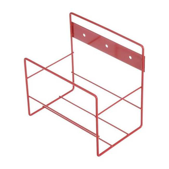 Marlin Steel Wire Products Rectangular Storage Basket, Steel, Red 01431003-05