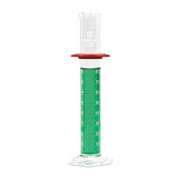 Sibata Graduated Cylinder,250 mL,41 mm Dia,PK4 2351-250