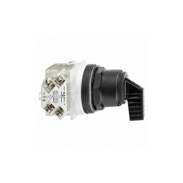 Schneider Electric Non-Illum Select Switch,30mm,Cam E,IP 65 9001SKS11FBH2