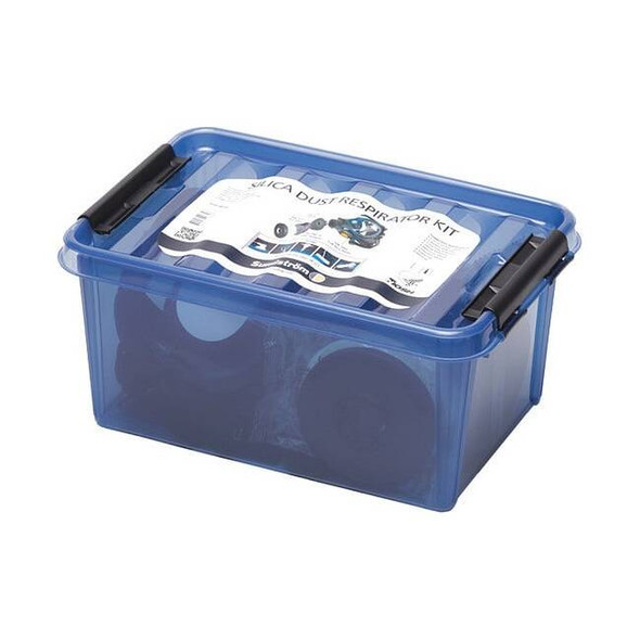 Full Face Respirator, SR 200, P100, Fixed, Size, M 1 Cartridges Included