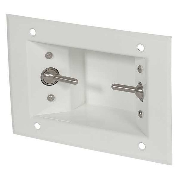 Bestcare Toilet Paper Holder, (1) Roll, White WH1845FA