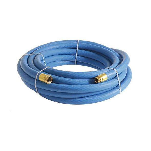 Washdown Hose Assembly, 3/4" ID x 50 ft., Hose Color: Blue