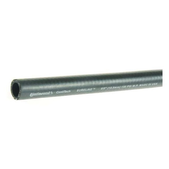 Continental 5/8 in ID x 50 ft L Garden Hose, EPDM Tube, Black CWH058-50-G