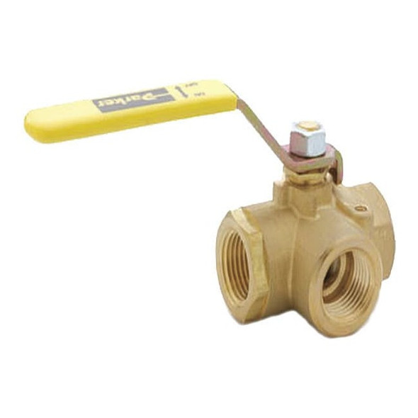 Manufacturer Varies 1" FNPT Brass Ball Valve 3-Way XV533P-16