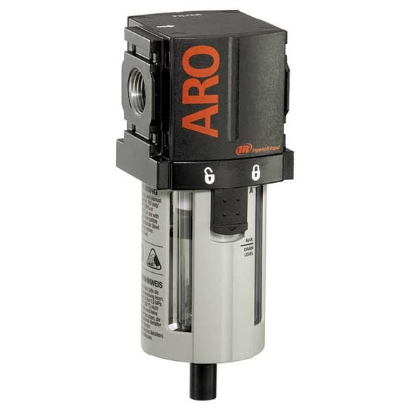 Aro Filter,1/4" NPT,73 cfm,0.3 micron F35221-300