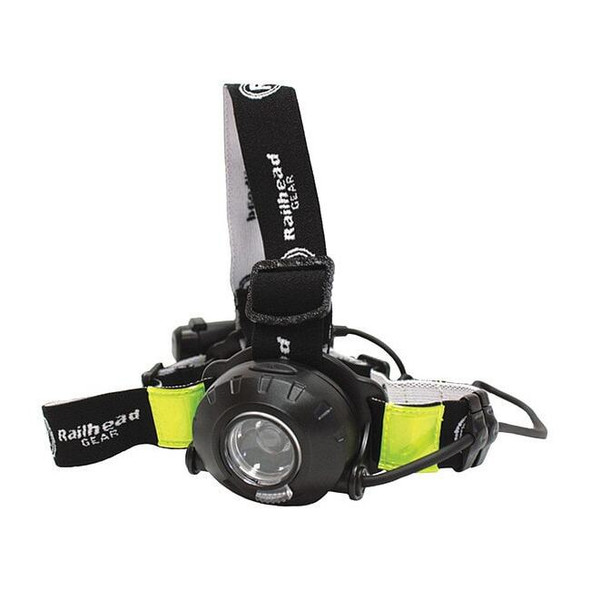 Railhead Gear Headlamp,ABS Plastic,Black,560lm KE-FC230