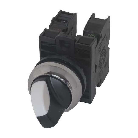 Eaton SelectorSwitch,Non-Illum,3Pos,22mm,Black M22M-WRK3-K22-GR1