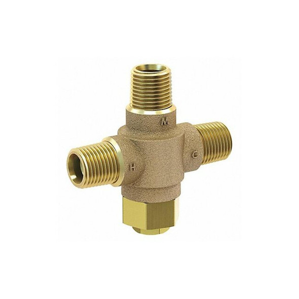 Acorn Controls Tempering Valve,1/2in. NPT,Brass,125 psi ST70-12 Acorn Controls Tempering Valve,1/2in. NPT,Brass,125 psi ST70-12