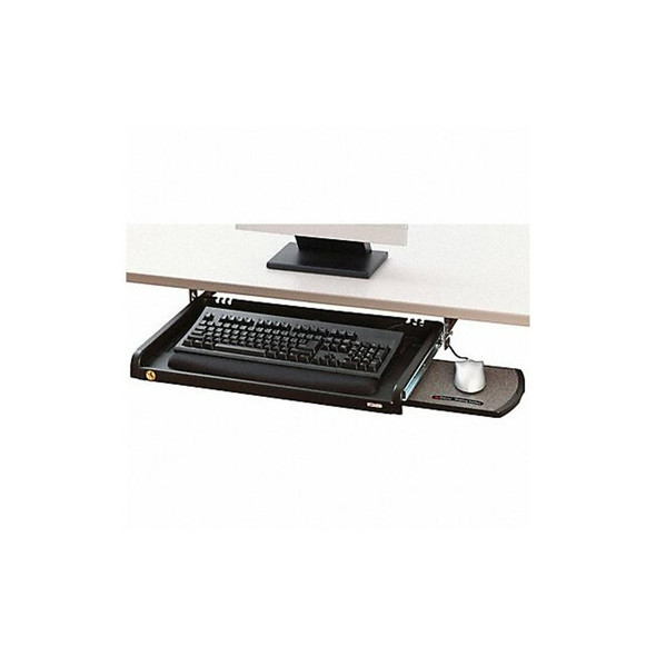 3m Keyboard Tray,25 in W,Black KD45