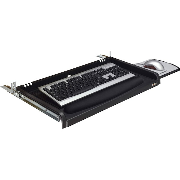 3m Keyboard Tray,25 in W,Black KD45 3m Keyboard Tray,25 in W,Black KD45