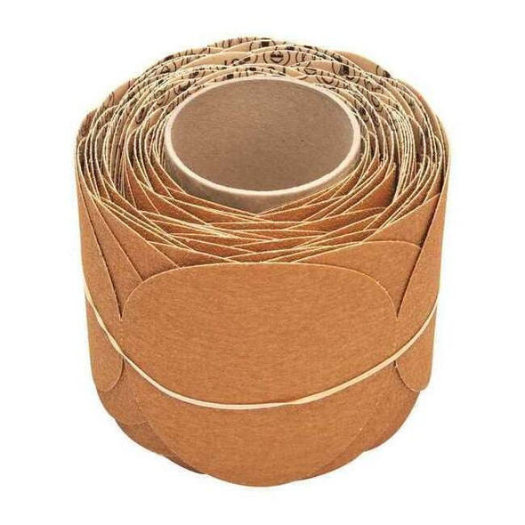 3m PSA Disc Roll,No Hole,5 In,60G,AlO,PK400 7000118089