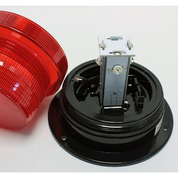 Railhead Gear Warning Strobe,Amber,LED,12 to 90VDC M7600-LED R