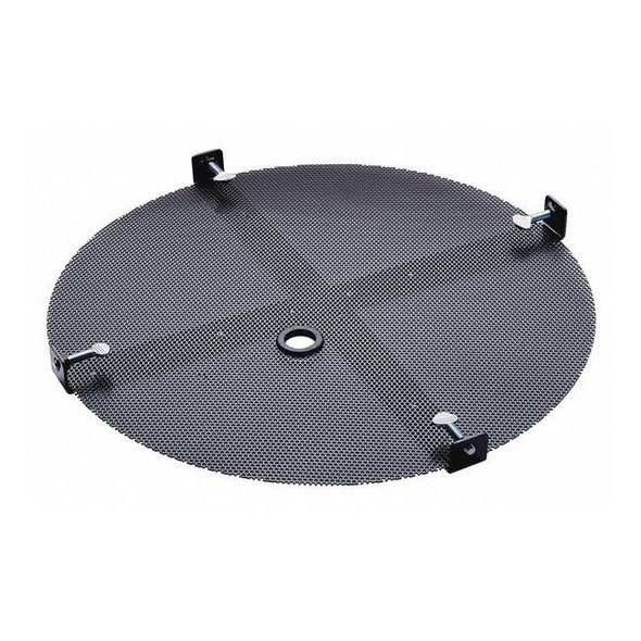 Pig Draining Drum Screen,Blk,H1.5xL22xW22 in DRM135
