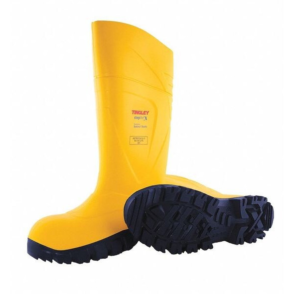 Tingley Rubber Boot,Men's,5,Knee,Yellow,PR 77253 Tingley Rubber Boot,Men's,5,Knee,Yellow,PR 77253