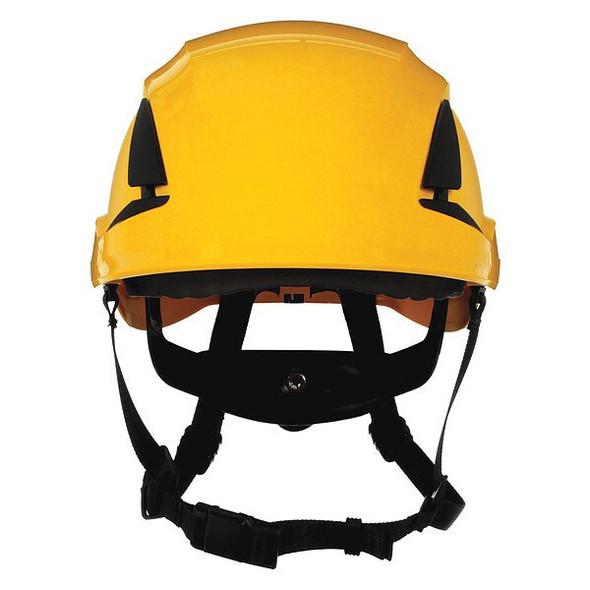 Non-Vented Hard Hat, X5000, ABS, 6 Point Ratchet, Type 1, Class E, Yellow