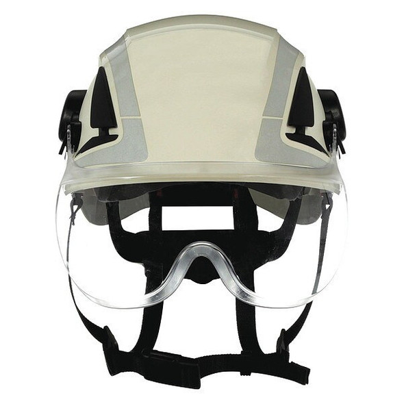 3m Short Visor, Clear Visor, 7" Height, Anti-Fog, Scratch-Resistant Lens X5-SV01