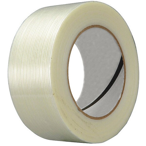Filament Tape,Rubber Adhesive,55m L,PK36