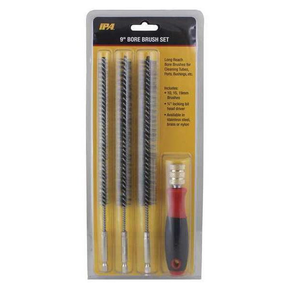 Innovative Products of America Bore Brush Set,Steel,4 pcs. 8083