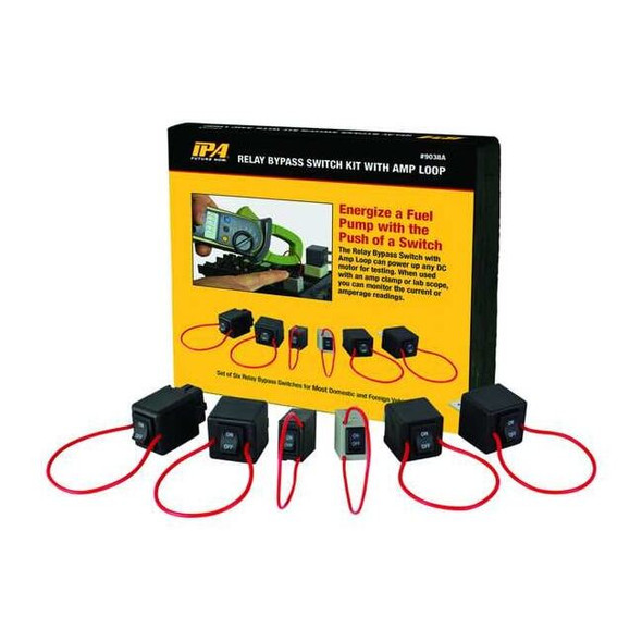 Innovative Products of America Relay Bypass Switch Kit,Handheld,6 pcs. 9038A