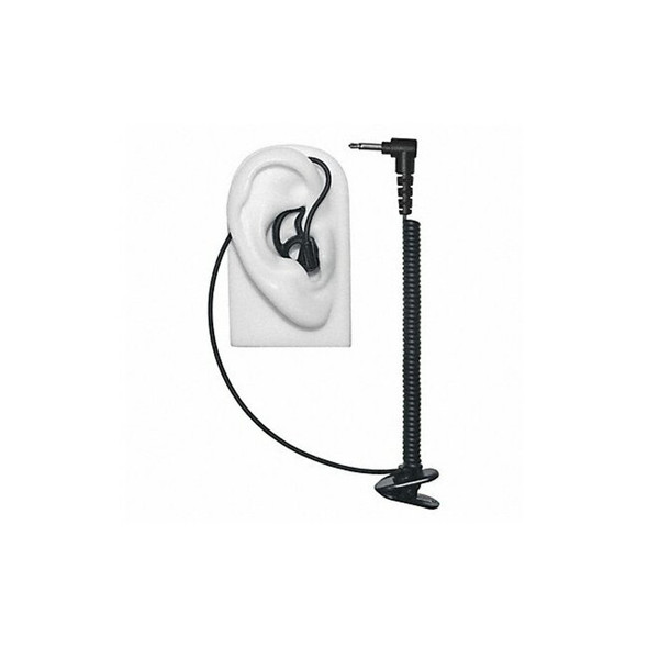 Earphone Connection Tubeless Earpiece,Black,Push To Talk No EP-MS1A-B