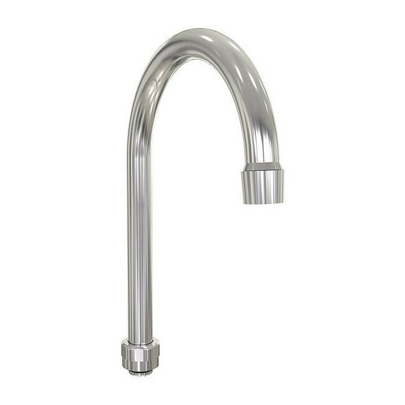 Sani-Lav Replacement Spout, 10" L, Chrome Plated 204SP