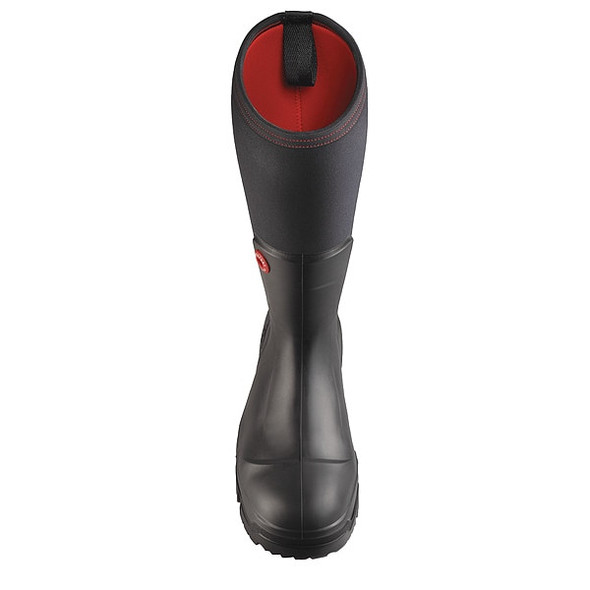 Dunlop Men's Pioneer Rubber Boot, Plain Toe, Black, 12 OD60A93