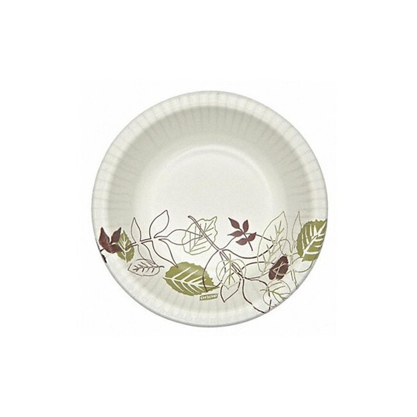 Dixie Disposable Bowl, Round,12 fl. oz., Paper, Water, Pathways, PK1000 SX12PATH