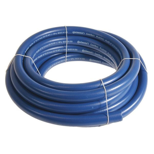 Continental 3/4" ID x 100 ft. PVC Air Hose 250 PSI BL PLB07525-100