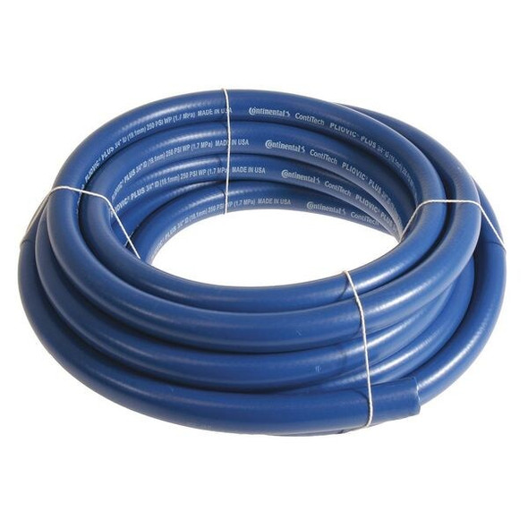 Continental Air Hose,1" ID x 50 ft.,Blue PLB10025-50