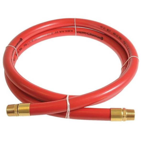 3/4" x 10 ft PVC Coupled Multipurpose Air Hose 250 psi RD