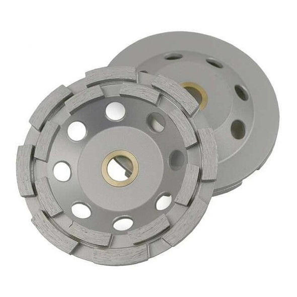 Diamond Vantage Grinding Wheel, Cup, No. Seg. 24, 7 in 07HDDDX1