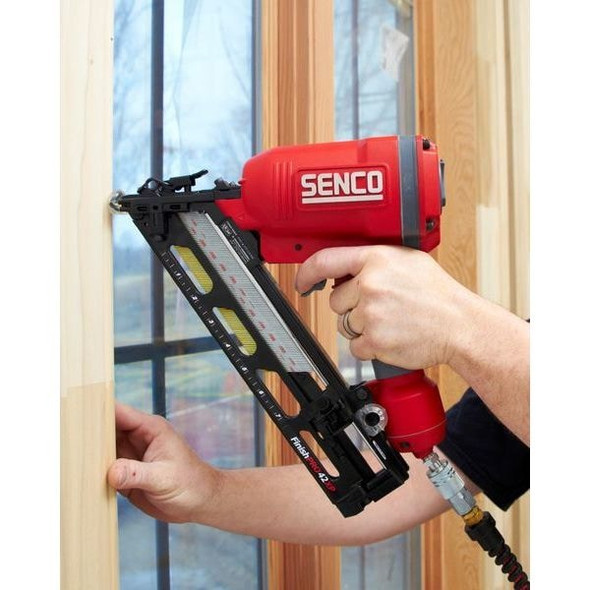Senco Air Finish Nailer,34 Deg,Adhesive FINISHPRO 42XP