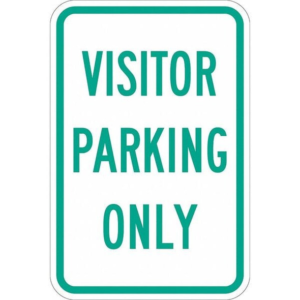 Lyle Visitor Parking Sign,18" x 12" T1-1033-DG_12x18