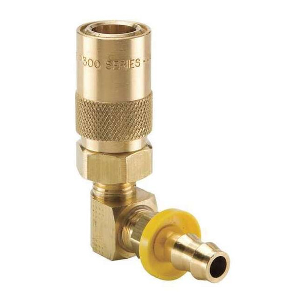 Hydraulic Quick Connect Hose Coupling, Brass Body, Sleeve Lock, Moldmate Series