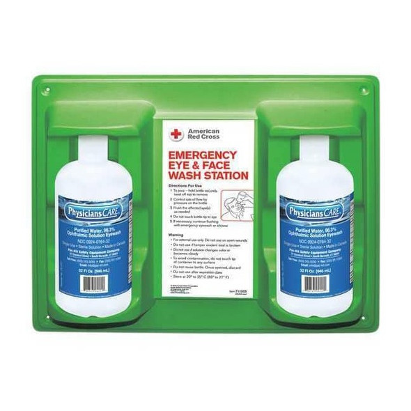 First Aid Only Eye Wash Station,2-32 oz. Bottles 711005